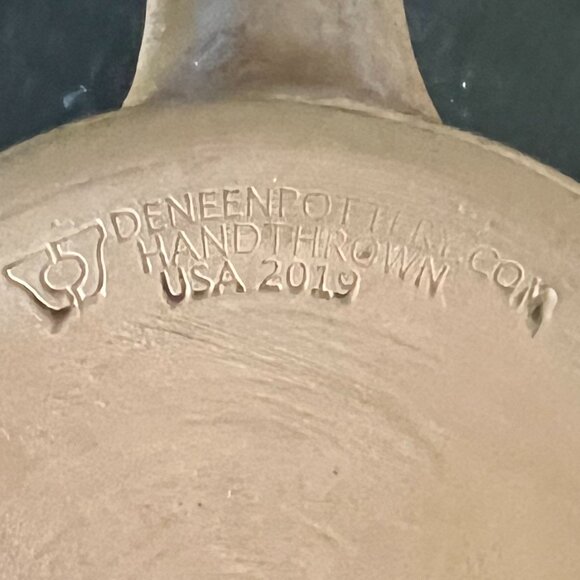 DENEEN POTTERY Handcrafted Hand Thrown Mug CAMP GRAY ~ Wisconsin - Picture 10 of 11